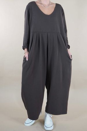 Made in Italy Toka 25 Boileroo Jumpsuit Chocolate